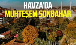 Havza’da muhteşem sonbahar