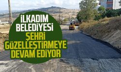 İlkadım Belediyesi şehri güzelleştirmeye devam ediyor