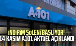 İndirim şöleni başlıyor! 14 Kasım A101 Aktüel açıklandı