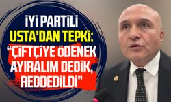 İYİ Partili Erhan Usta'dan tepki: "Çiftçiye ödenek ayıralım dedik, reddedildi"