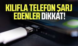 Kılıfla telefon şarj edenler dikkat!