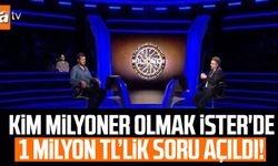 Kim Milyoner Olmak İster'de 1 milyon TL’lik soru ve cevabı