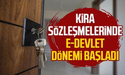 Kira sözleşmelerinde e-Devlet dönemi başladı