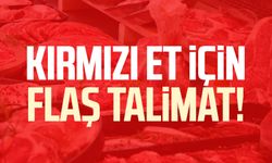 Kırmızı et için flaş talimat!