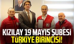 Kızılay 19 Mayıs Şubesi Türkiye birincisi