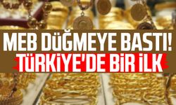 MEB düğmeye bastı! Türkiye'de bir ilk