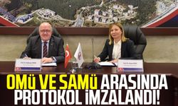 OMÜ ve SAMÜ arasında protokol imzalandı