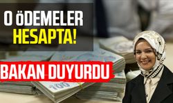 Bakan duyurdu: O ödemeler hesapta!