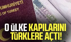 O ülke kapılarını Türklere açtı!