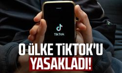 O ülke TikTok'u yasakladı!