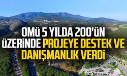 OMÜ 5 yılda 200'ün üzerinde projeye destek ve danışmanlık verdi