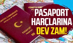 Pasaport harçlarına dev zam!