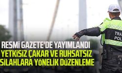 Resmi Gazete'de yayımlandı: 5 soruda yetkisiz çakar ve ruhsatsız silahlara yönelik düzenleme