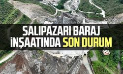 Samsun Salıpazarı Baraj inşaatında son durum