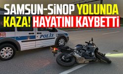 Samsun-Sinop yolunda kaza! Şükriye Dinç hayatını kaybetti