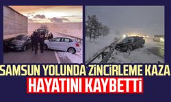 Samsun yolunda zincirleme kaza: Cumaali Kurt hayatını kaybetti