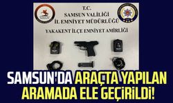 Samsun'da araçta yapılan aramada ele geçirildi!