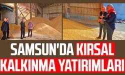 Samsun'da kırsal kalkınma yatırımları