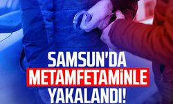 Samsun'da metamfetaminle yakalandı