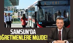 Samsun'da Başkan Halit Doğan'dan öğretmenlere ulaşım müjdesi!