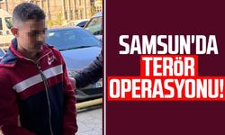 Samsun'da terör operasyonu!