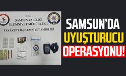 Samsun Yakakent'te uyuşturucu operasyonu!