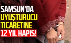 Samsun'da uyuşturucu ticaretine 12 yıl hapis!