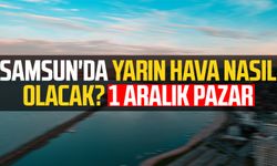 Samsun'da yarın hava nasıl olacak? 1 Aralık Pazar