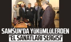 Samsun'da yükümlülerden 'El Sanatları Sergisi'