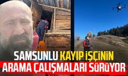 Samsunlu kayıp işçi Murat Gezer'in arama çalışmaları sürüyor