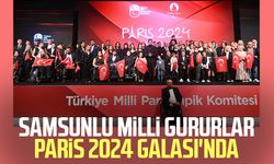 Samsunlu Milli gururlar Paris 2024 Galası'nda