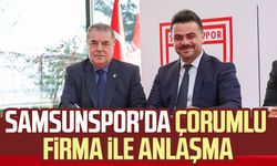 Samsunspor'da Çorumlu firma ile anlaşma