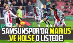 Samsunspor'da Marius ve Holse o listede!