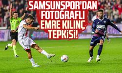 Samsunspor'dan fotoğraflı Emre Kılınç tepkisi!