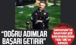 Samsunspor'un başarısının gizli kahramanlarından Fatih Yıldız SMG'ye konuştu