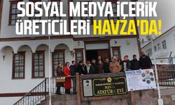 Sosyal medya içerik üreticileri Havza'da