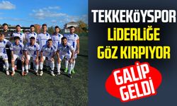 Tekkeköyspor liderliğe göz kırpıyor