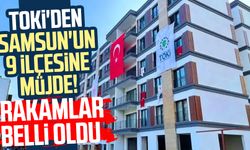 TOKİ'den Samsun'un 9 ilçesine müjde! Rakamlar belli oldu