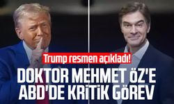 Trump resmen açıkladı! Doktor Mehmet Öz'e ABD'de kritik görev