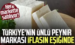 Türkiye'nin ünlü peynir markası iflasın eşiğinde!