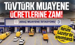 TÜVTÜRK muayene ücretlerine zam! Resmi Gazete'de yayımlandı