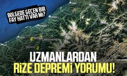 Uzmanlardan Rize depremi yorumu! Bölgede geçen bir fay hattı var mı?