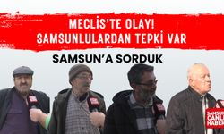 Meclis'te olay! Samsunlulardan tepki var