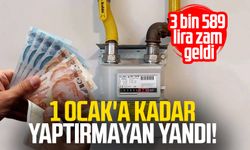 1 Ocak'a kadar yaptırmayan yandı! 3 bin 589 lira zam geldi