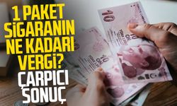 1 paket sigaranın ne kadarı vergi? Çarpıcı sonuç