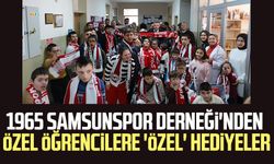 1965 Samsunspor Derneği'nden özel öğrencilere 'özel' hediyeler