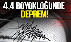 4,4 büyüklüğünde deprem