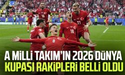 A Milli Takım'ın 2026 Dünya Kupası Elemelerindeki rakipleri belli oldu