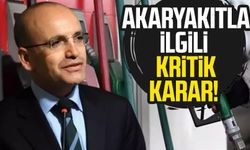 Akaryakıtla ilgili kritik karar!