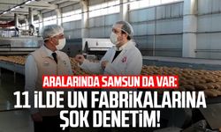 Aralarında Samsun da var: 11 ilde un fabrikalarına şok denetim!